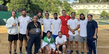 صعود تیم ملی تنیس ایران به گروه دو جهانی