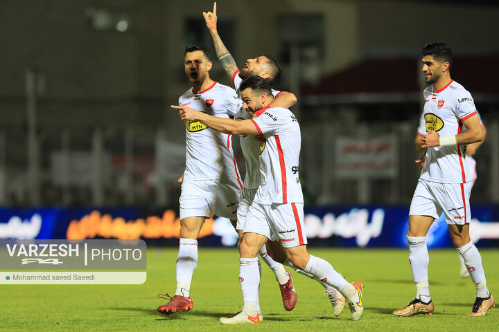 هفته 30 - نساجی قائمشهر 0 - 4 پرسپولیس