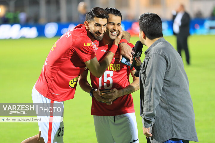 هفته 30 - نساجی قائمشهر 0 - 4 پرسپولیس - جشن قهرمانی