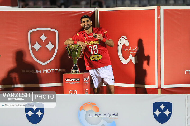 هفته 30 - نساجی قائمشهر 0 - 4 پرسپولیس - جشن قهرمانی