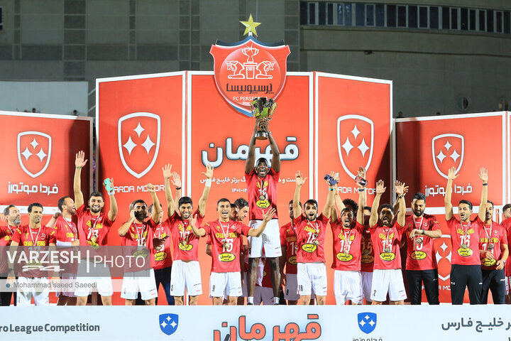 هفته 30 - نساجی قائمشهر 0 - 4 پرسپولیس - جشن قهرمانی