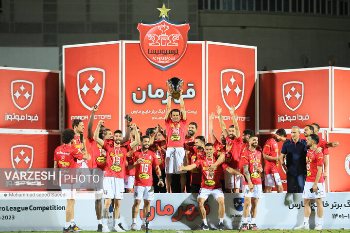 هفته 30 - نساجی قائمشهر 0 - 4 پرسپولیس - جشن قهرمانی