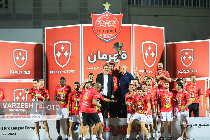 هفته 30 - نساجی قائمشهر 0 - 4 پرسپولیس - جشن قهرمانی