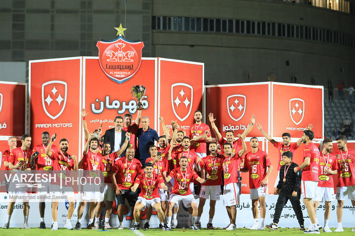 هفته 30 - نساجی قائمشهر 0 - 4 پرسپولیس - جشن قهرمانی