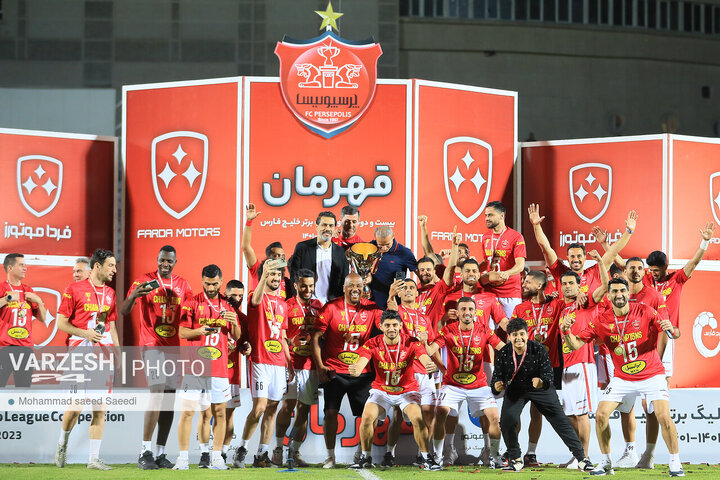 هفته 30 - نساجی قائمشهر 0 - 4 پرسپولیس - جشن قهرمانی