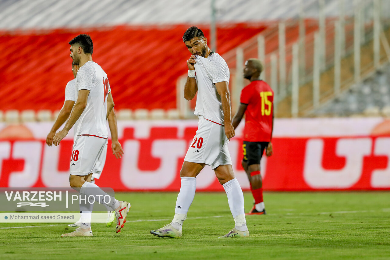 گزارش تصویری دیدار دوستانه تیم ملی ایران با آنگولا
