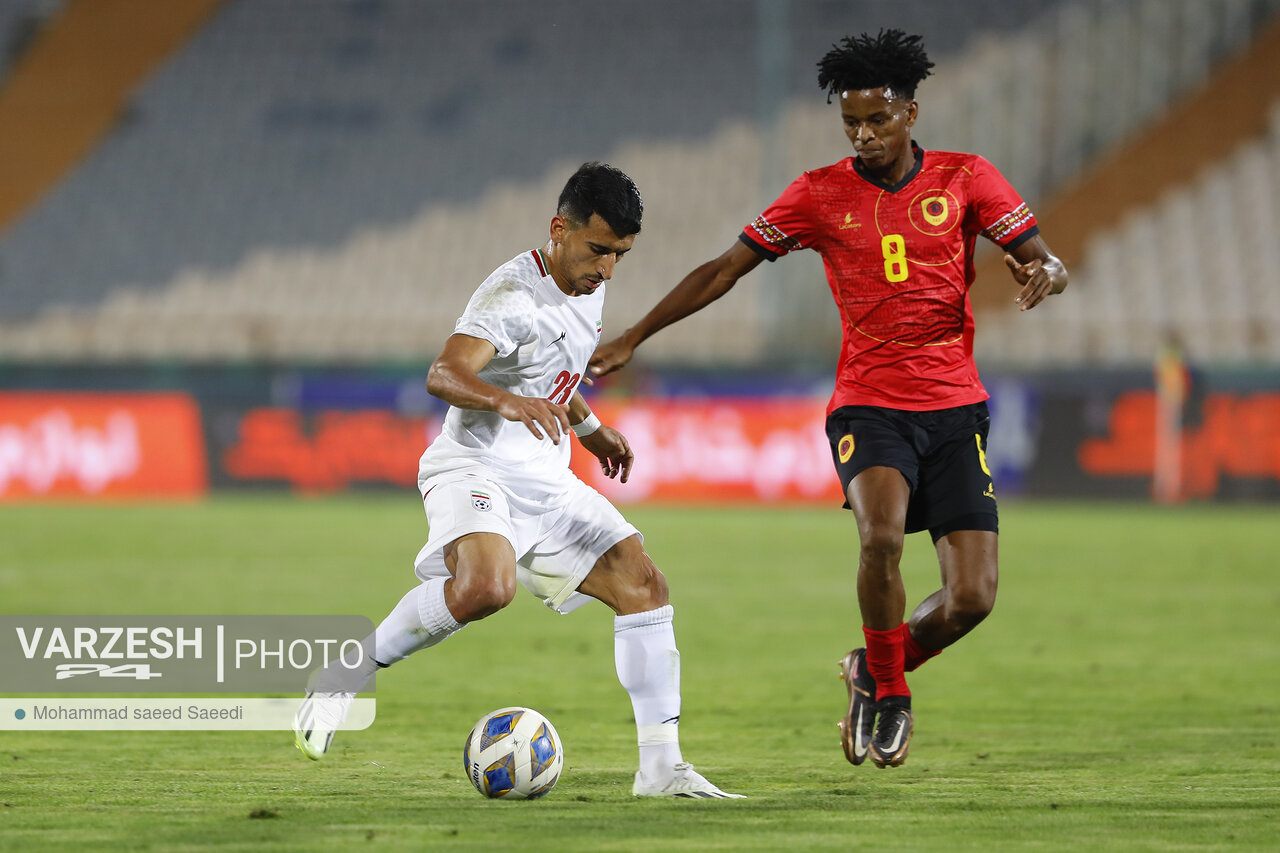 ایران 4 - آنگولا 0: برد پر گل در مصاف تدارکاتی