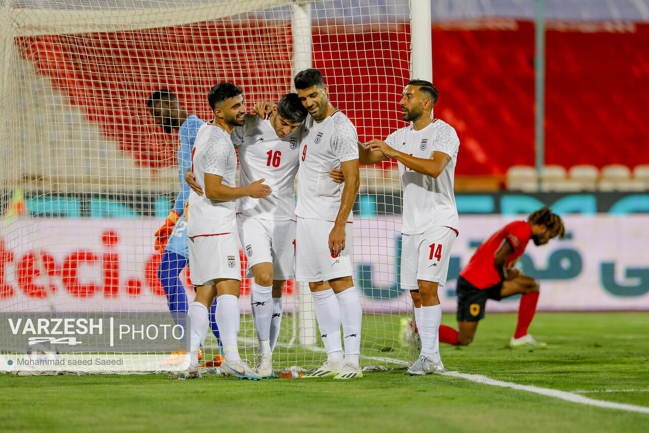 ایران 4 - آنگولا 0: برد پر گل در مصاف تدارکاتی