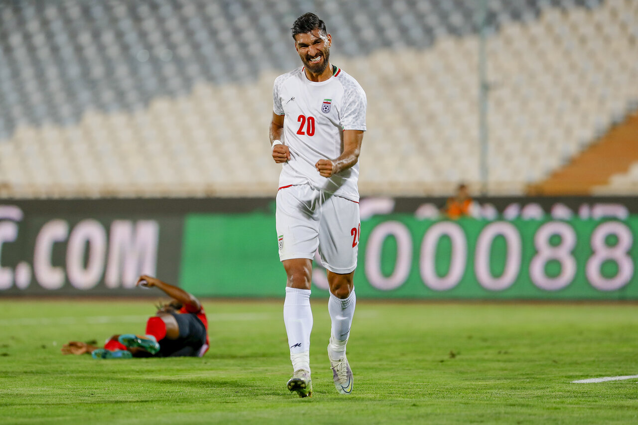 فریم به فریم با اولین گل ملی آقای گل لیگ