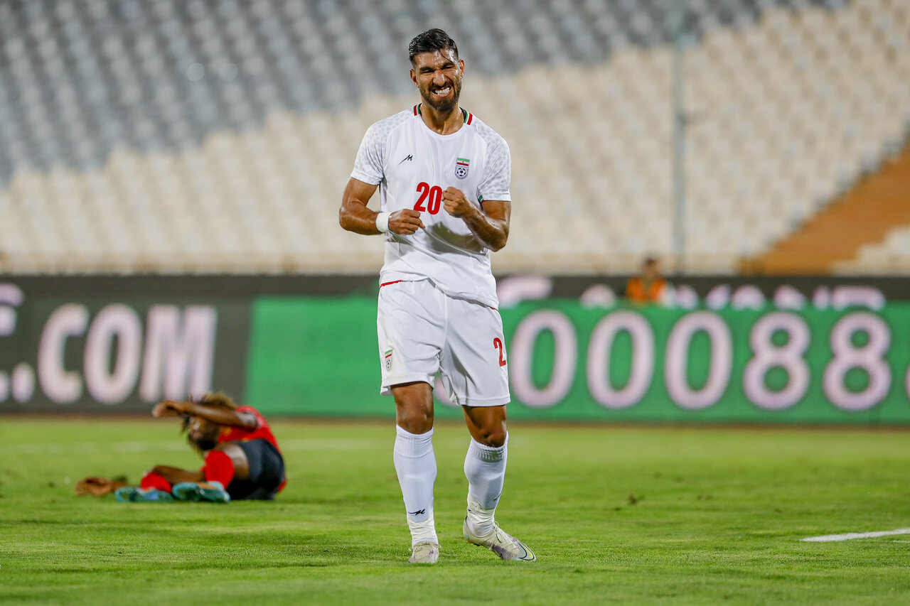 فریم به فریم با اولین گل ملی آقای گل لیگ