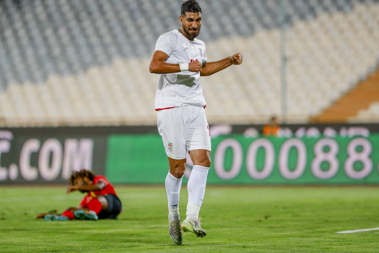 فریم به فریم با اولین گل ملی آقای گل لیگ