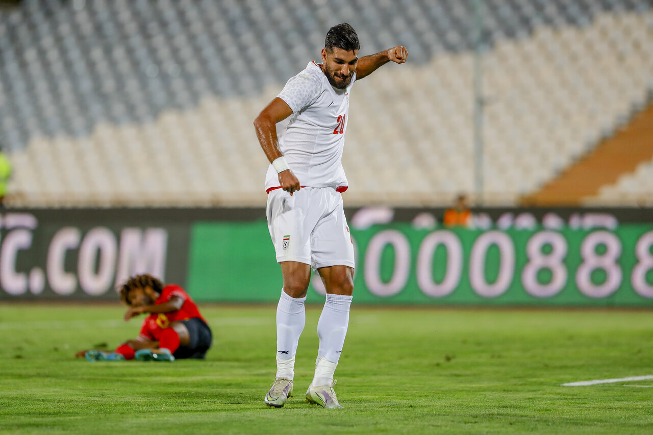 فریم به فریم با اولین گل ملی آقای گل لیگ