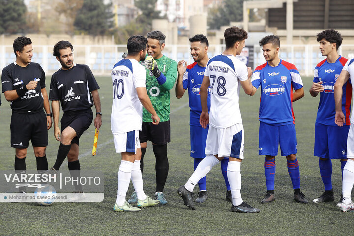 هفته 3 لیگ دسته سه کشور - داماش تهران 0 - 3 ملوان تهران