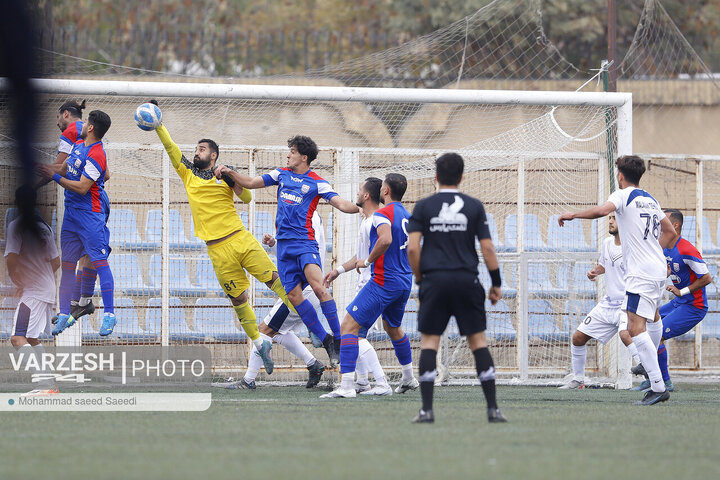 هفته 3 لیگ دسته سه کشور - داماش تهران 0 - 3 ملوان تهران