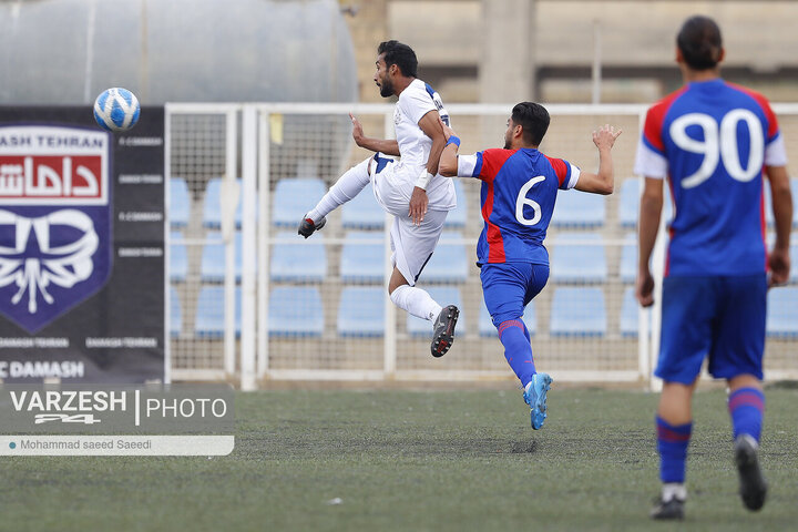 هفته 3 لیگ دسته سه کشور - داماش تهران 0 - 3 ملوان تهران