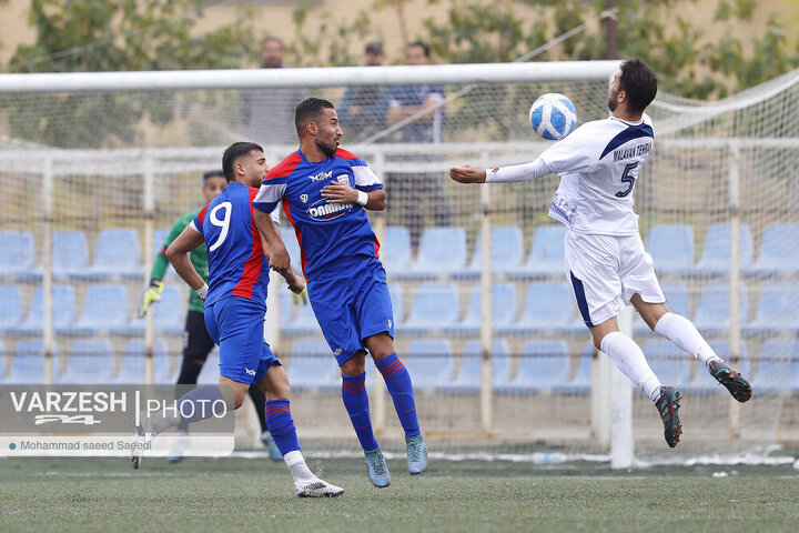 هفته 3 لیگ دسته سه کشور - داماش تهران 0 - 3 ملوان تهران