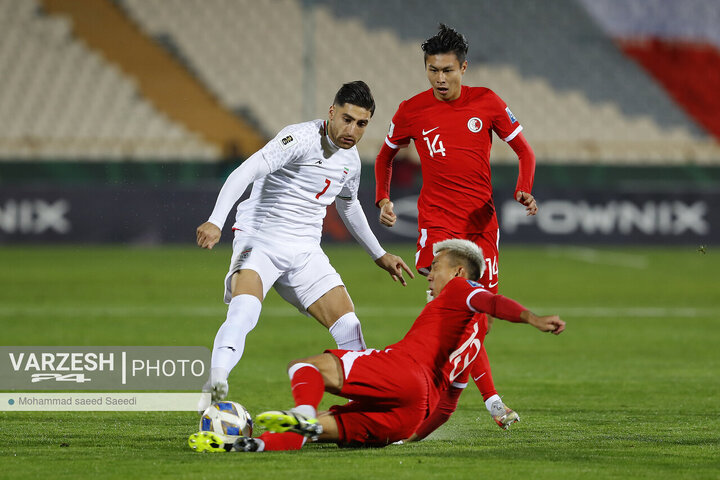مقدماتی جام جهانی 2022 آمریکا - ایران 4 - 0 هنگ کنگ
