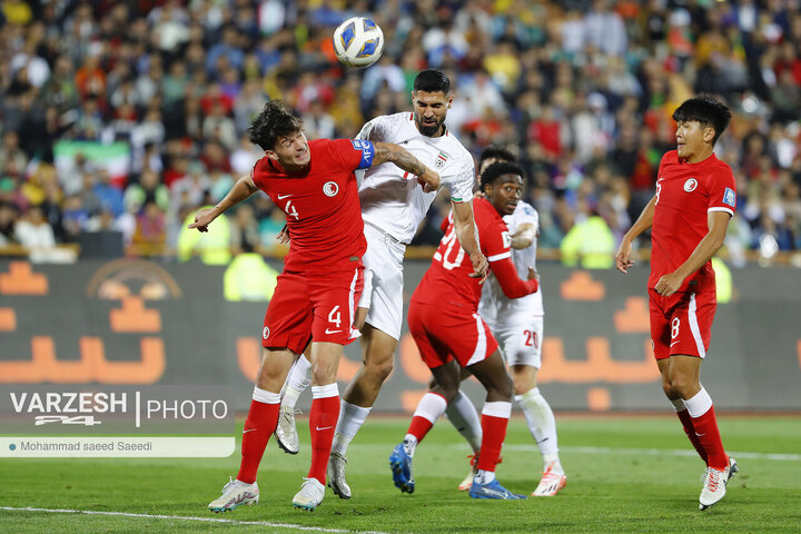 مقدماتی جام جهانی 2022 آمریکا - ایران 4 - 0 هنگ کنگ