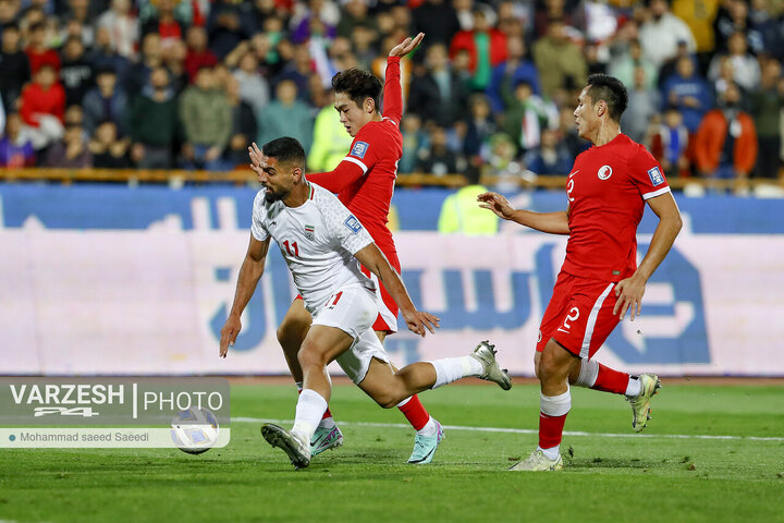 مقدماتی جام جهانی 2022 آمریکا - ایران 4 - 0 هنگ کنگ