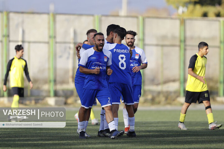 هفته 15 بزرگسالان دسته یک - پدیده رضا مهر 5 - 0 سپاهان تهران