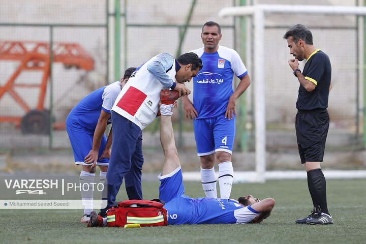 هفته 15 بزرگسالان دسته یک - پدیده رضا مهر 5 - 0 سپاهان تهران