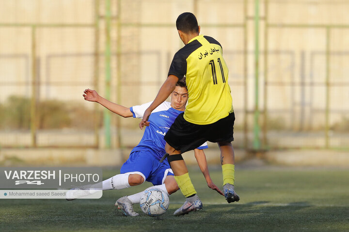 هفته 15 بزرگسالان دسته یک - پدیده رضا مهر 5 - 0 سپاهان تهران