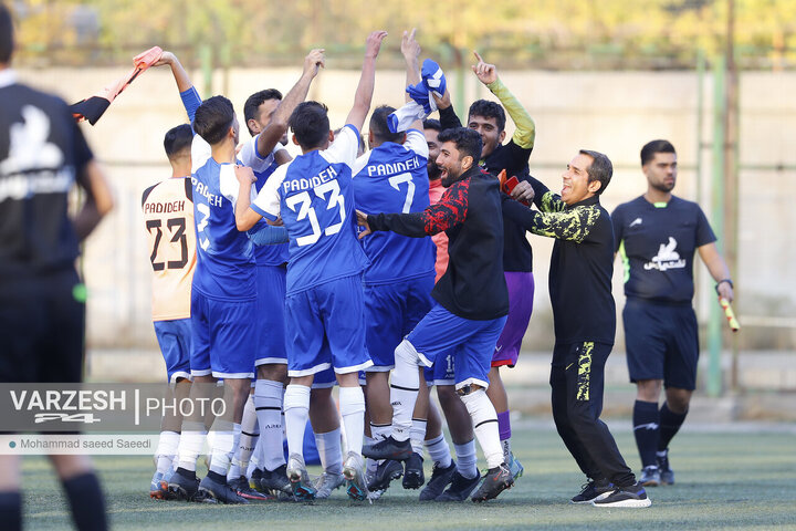 هفته 15 بزرگسالان دسته یک - پدیده رضا مهر 5 - 0 سپاهان تهران