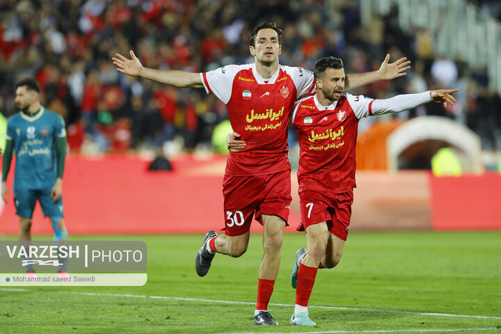 هفته 14 - پرسپولیس 2 - 1 شمس آذر قزوین