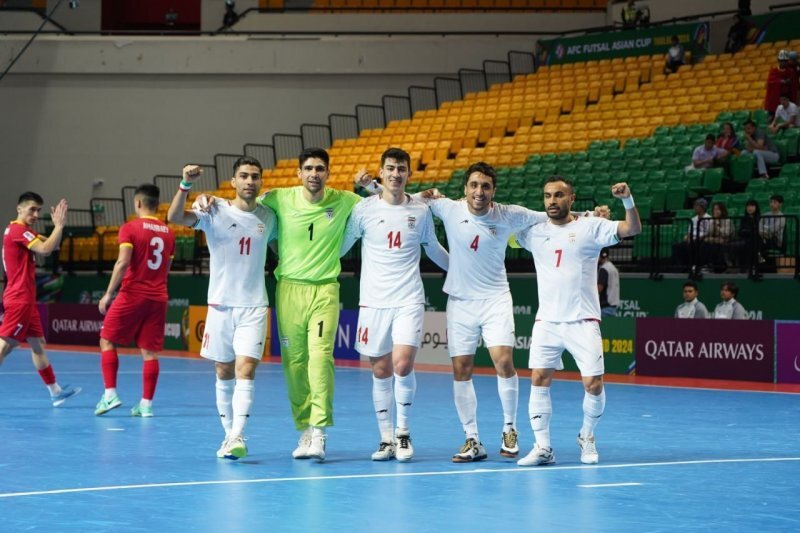 ایران 6- قرقیزستان 1: صعود به جام جهانی تیم ملی فوتسال ایران