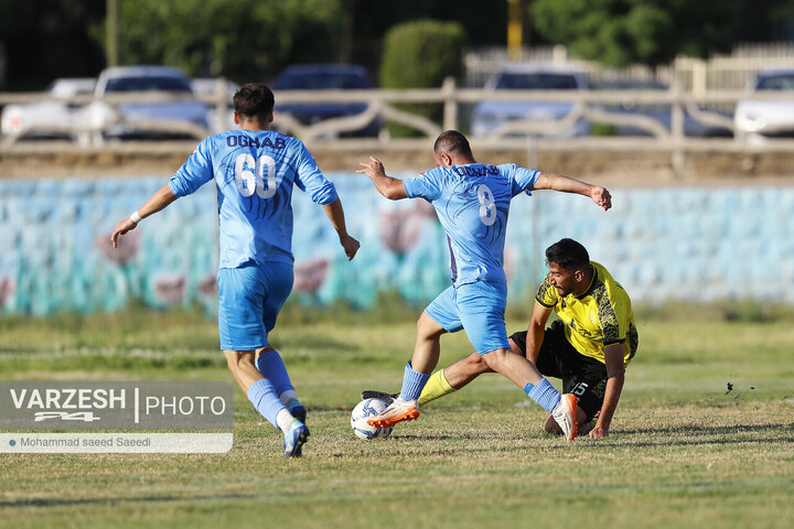 هفته 12 مرحله دوم لیگ دسته سه کشور - عقاب تهران 0 - 0 فرد البرز