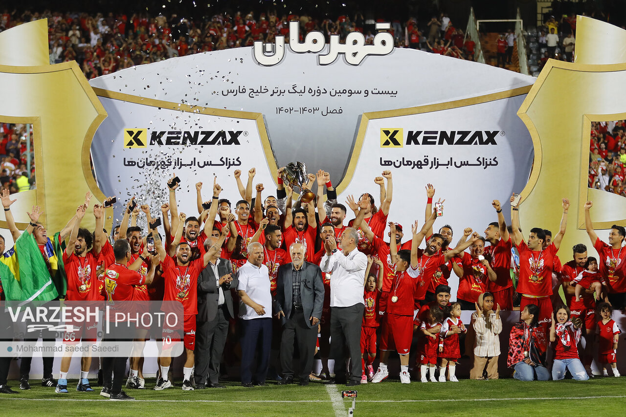 پرسپولیس 1-0 مس رفسنجان: پایان خوش سرخپوشان جشن قهرمانی پرسپولیس