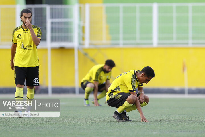 هفته 16 مرحله دوم لیگ دسته سه کشور - چالا سنگسر 1 - 0 فرد البرز