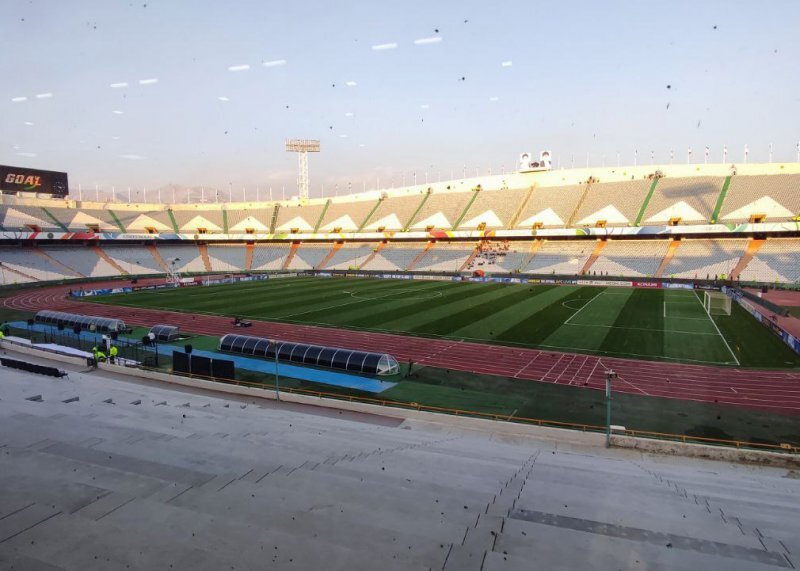 قرارگاه خاتم مسئول بازسازی ورزشگاه مجموعه ورزشی آزادی