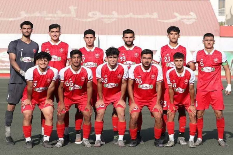 تحکیم صدرنشینی جوانان پرسپولیس با هشتمین پیروزی جوانان پرسپولیس