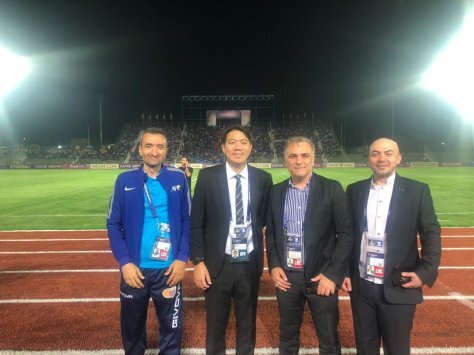 دیدار نماینده AFC با رییس هیئت فوتبال تهران سیدمیرشاد ماجدی