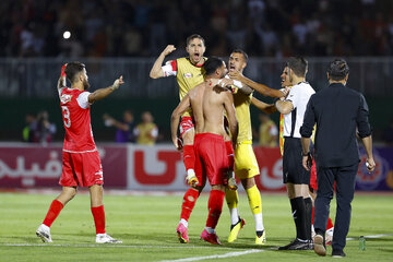 سه امتیاز شیرین دربی ۱۰۴ در جیب سرخ ها؛ استقلال ۰ - ۱ پرسپولیس