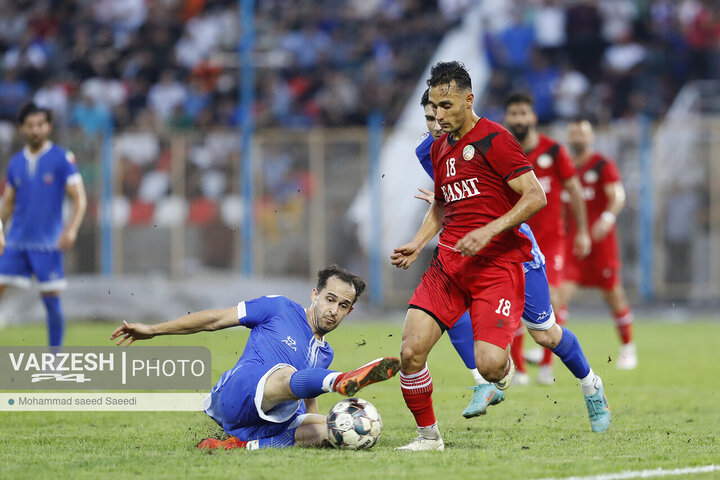 هفته 3 لیگ دسته یک کشور - داماش گیلان 0 - 0 بعثت کرمانشاه