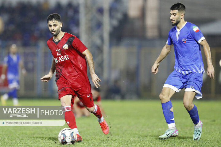 هفته 3 لیگ دسته یک کشور - داماش گیلان 0 - 0 بعثت کرمانشاه