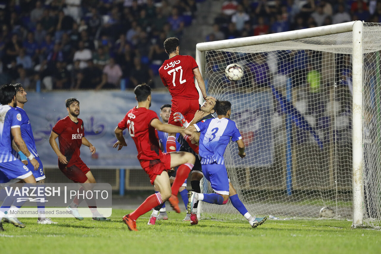 هفته 3 لیگ دسته یک کشور - داماش گیلان 0 - 0 بعثت کرمانشاه