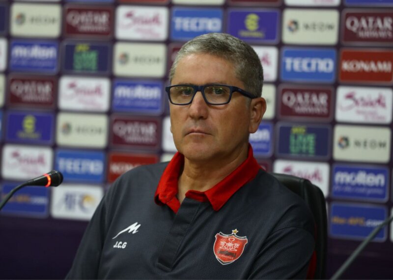 گاریدو: شاید فردا سروش در پست مهاجم بازی کند! خوان کارلوس گاریدو