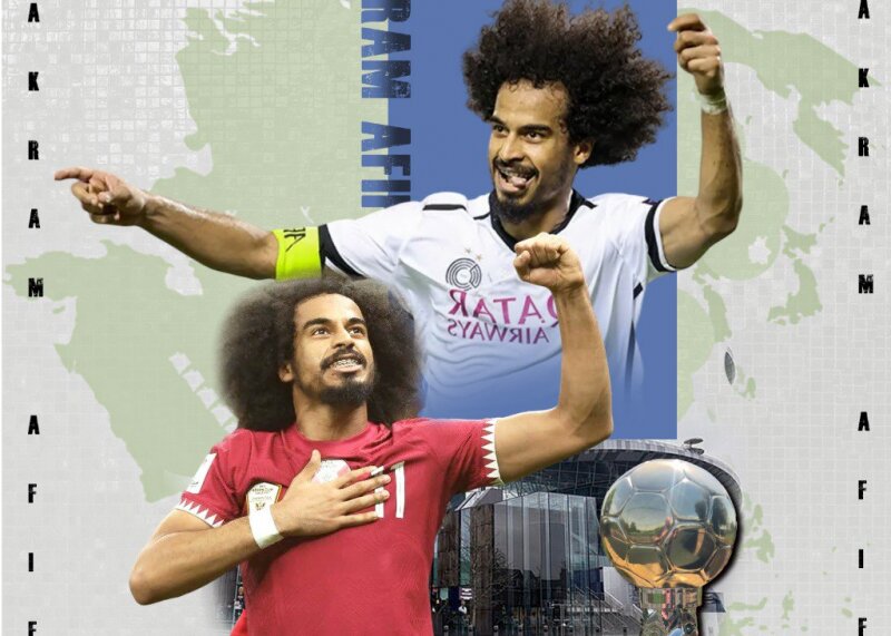 اکرم عفیف مرد سال فوتبال آسیا شد! اکرم عفیف