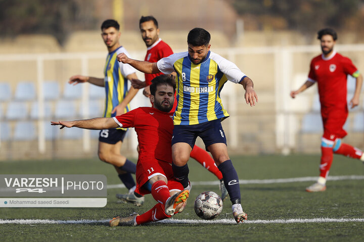 هفته 10 لیگ دسته دو کشور - امید تهران 0 - 2 شاهین تهران