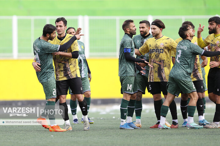 هفته 15 لیگ دسته دو کشور - اسپاد تهران 0 - 0 فرد البرز