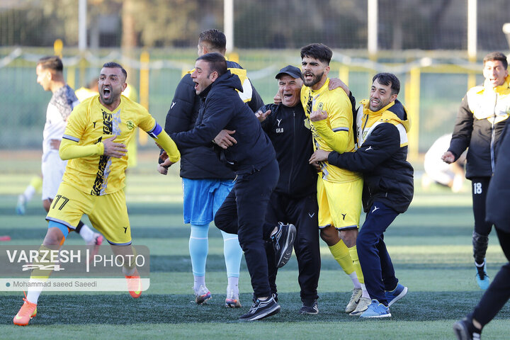 هفته 16 لیگ دسته دو کشور - شاهین تهران 2 - 3 فرد البرز