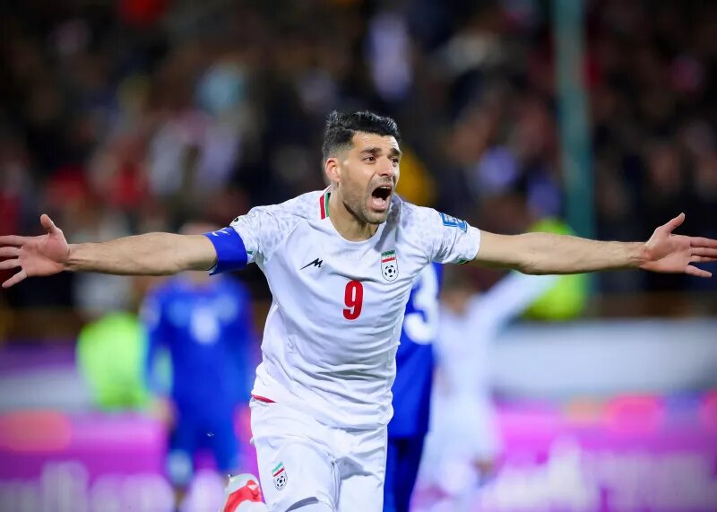 فیفا: صعود ایران با مرد مقتدر (عکس) مهدی طارمی