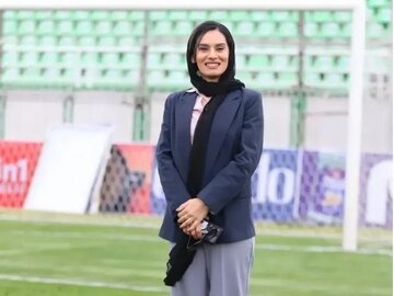یک زن داورترین داور فوتبال ایران!