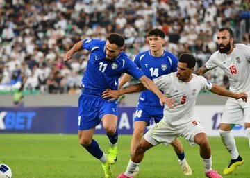 ازبکستان ۱- ایران ۰: اخراج در شروع، گل در ۱۲۰