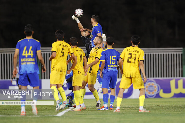 هفته 2 لیگ دسته یک کشور - فرد البرز 0 - 0 نفت و گاز گچساران