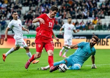 روسیه ۲- ایران ۱: برای جام‌جهانی خیلی کار داریم