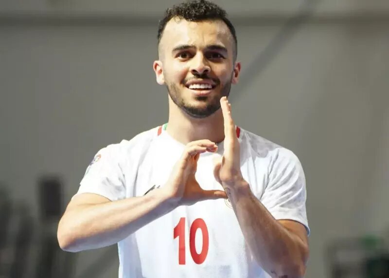 مرد سال فوتسال آسیا از ایران (عکس) سالار آقاپور